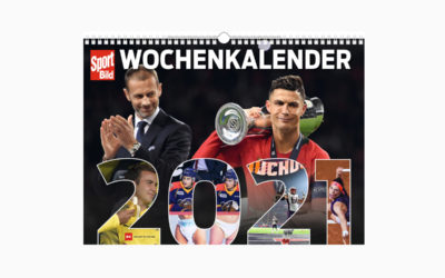 Kalender: „SportBild Wochenkalender 2021“ – Einzigartige Sport-Momente