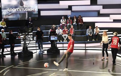 BSV Menden: Tim Kießler schießt im ZDF im „aktuellen sportstudio“ auf die Torwand