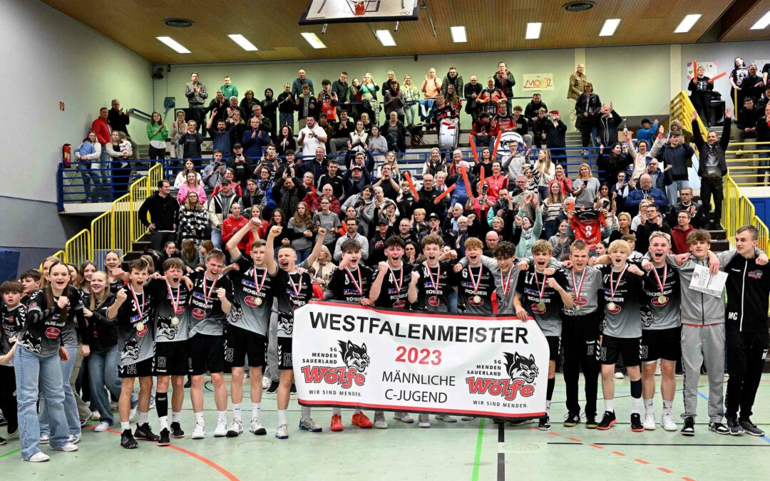 SG Menden Sauerland: C-Jugend-Wölfe sind Handball-Westfalenmeister