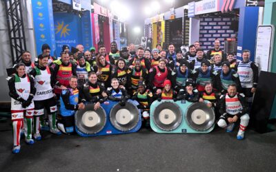 Wok-Weltmeister 2024: Pascal Hens im 1er-, Deutschland 3 mit Sven Hannawald im 4er-Wok