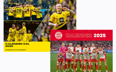 BVB Edition Kalender 2025 / FC Bayern München Edition Kalender 2025 – Fotokalender